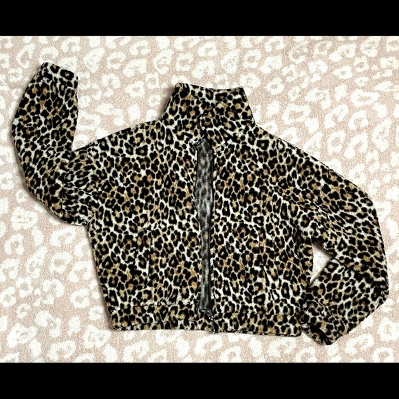 American Eagle Leopard Jacket - Picture 1 of 1